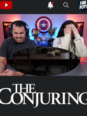Part 4 of our #TheConjuring #MovieReaction Video! Check out the full video on YouTube, link in bio. #TheConjuringUniverse #Annabelle #TheNun #PatrickWilson #VeraFarmiga #Horror  #HorrorReaction #horrormovierecommendation #FYP #ForYou #ForYouPage #Viral