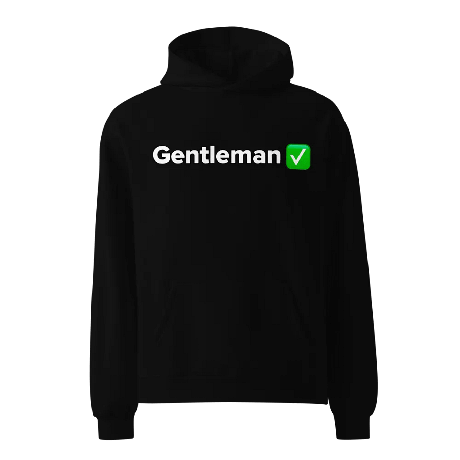 'Gentleman' Hoodie product image (1)