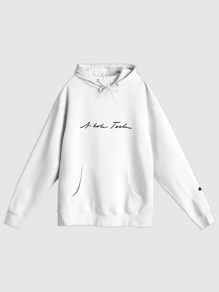 Tesla White Hoodie product image (1)