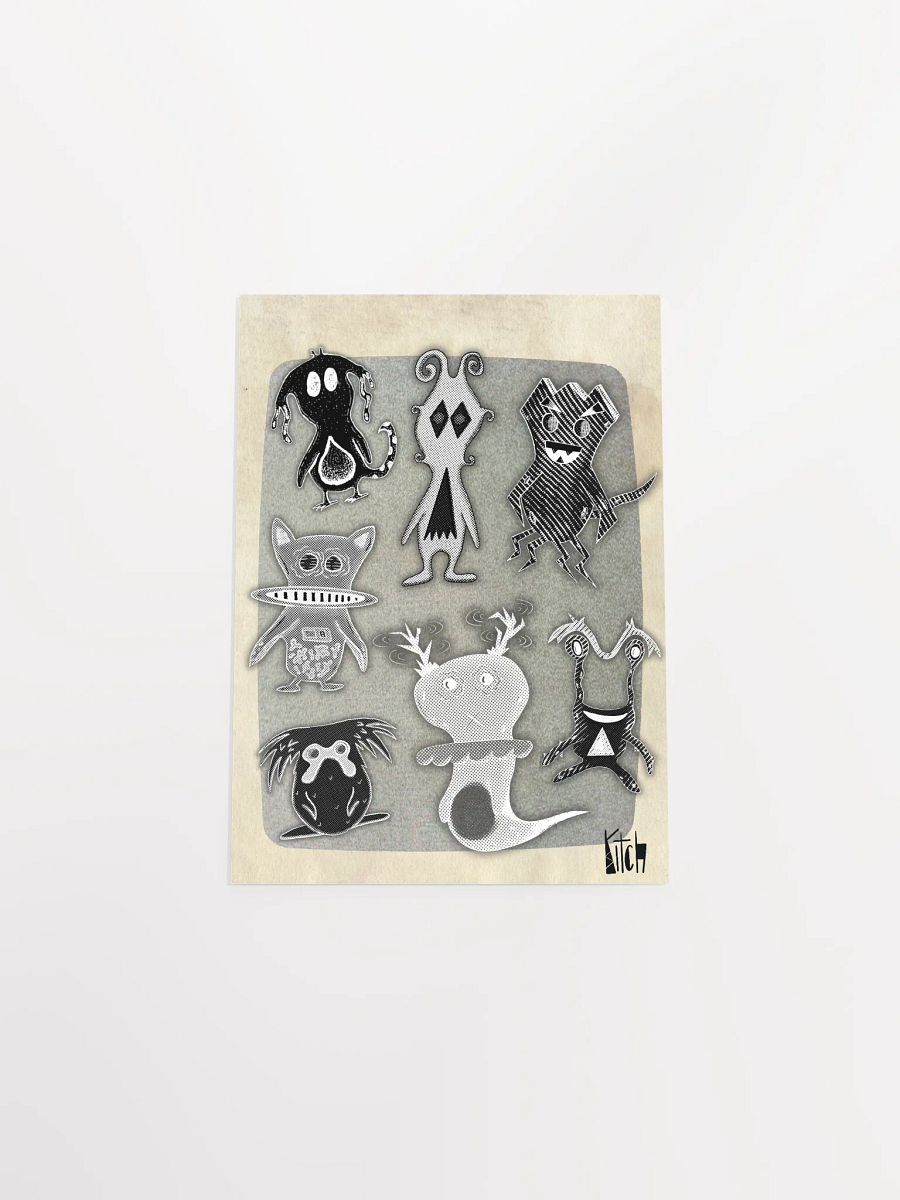 Kitch's Creatures 2 Art Print product image (7)