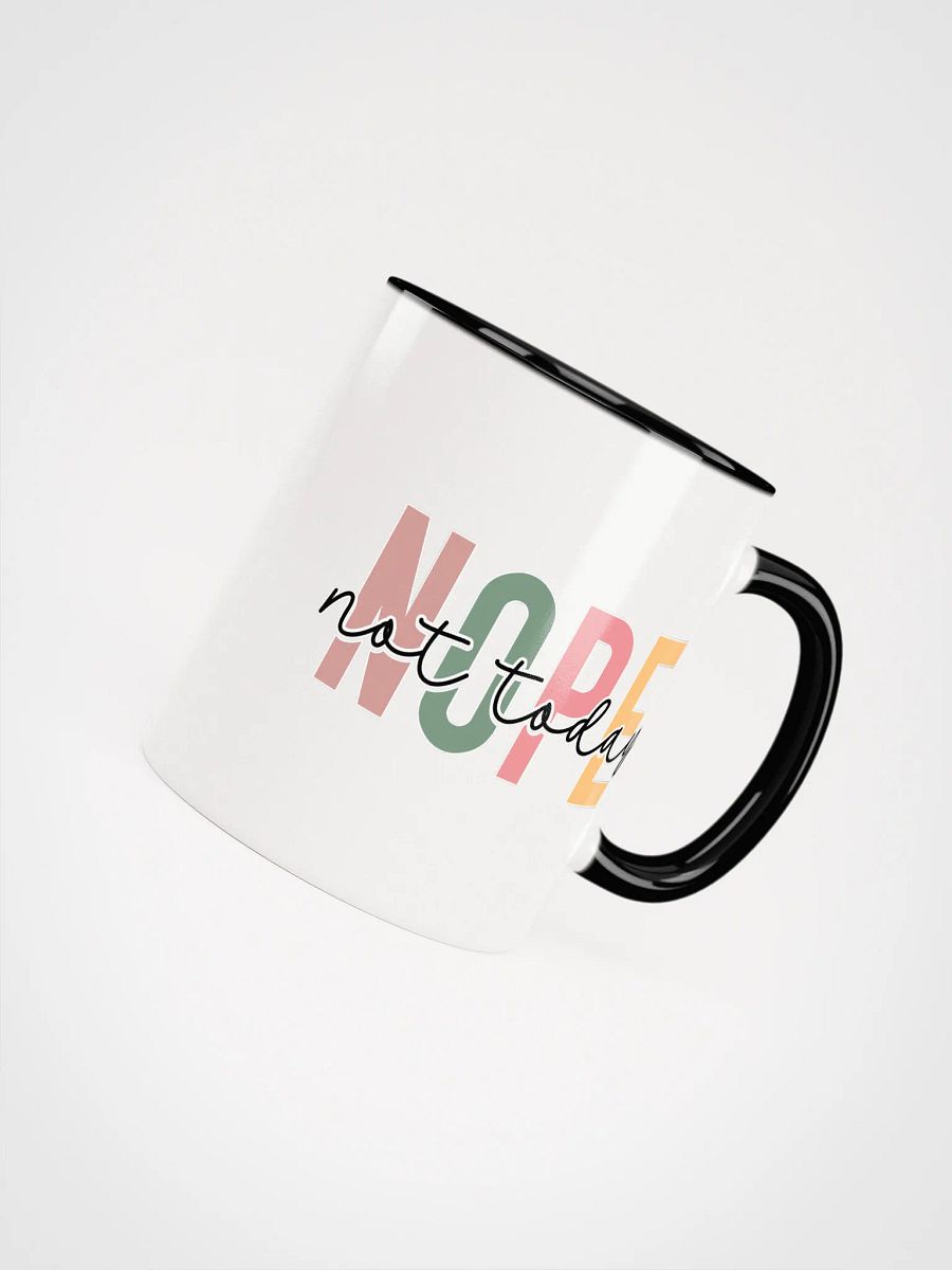 Colorful 'NOPE' Ceramic Mug product image (16)
