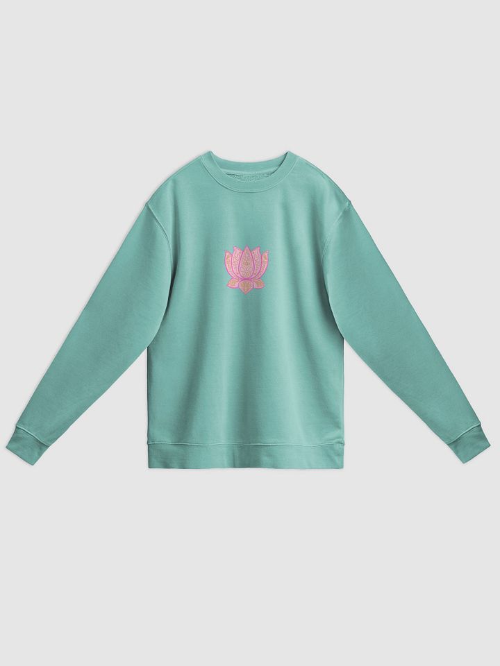Lotus Blossom Gold Ornate Sweatshirt product image (1)