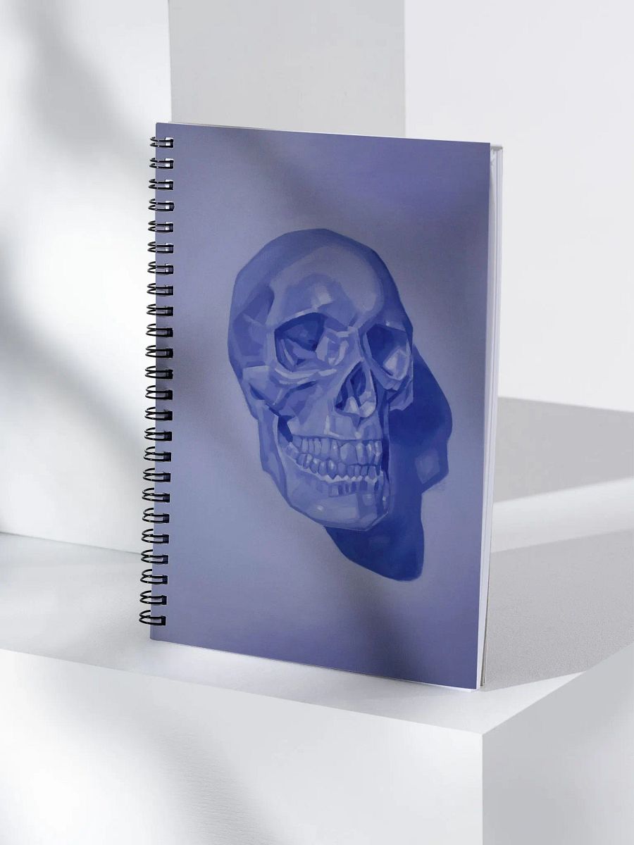 Skull Spiral Notebook product image (4)