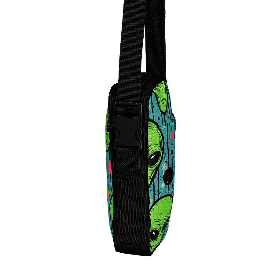 Aliens Paint Neon Graffiti Pop Art - Utility Croosbody Bag product image (4)