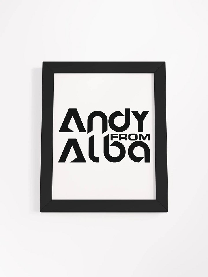 Eco-Friendly Matte Wood Poster Frame product image (3)
