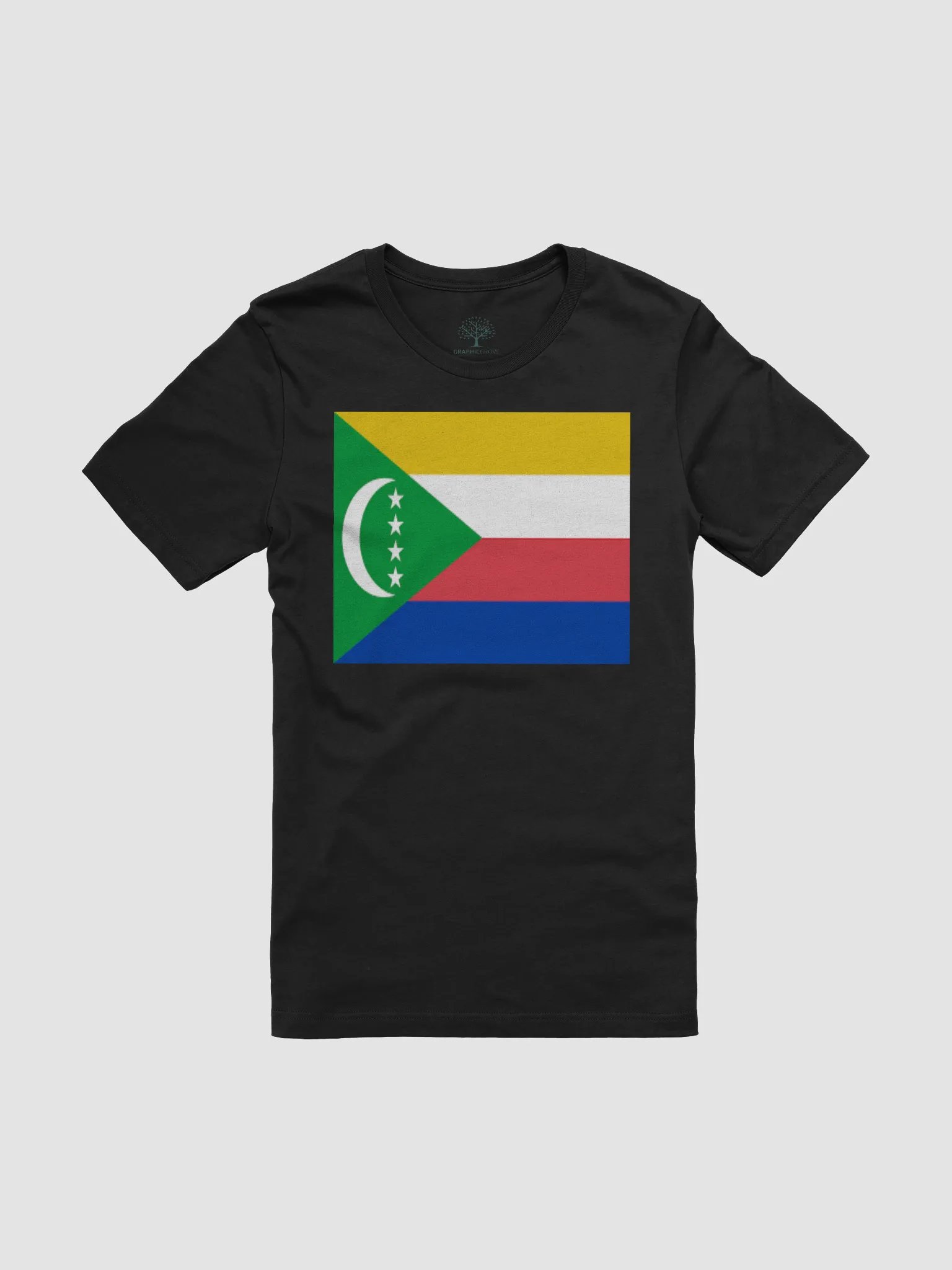 Comoros Flag Unisex T-Shirt - Exclusive Graphic Grove Tee product image (3)
