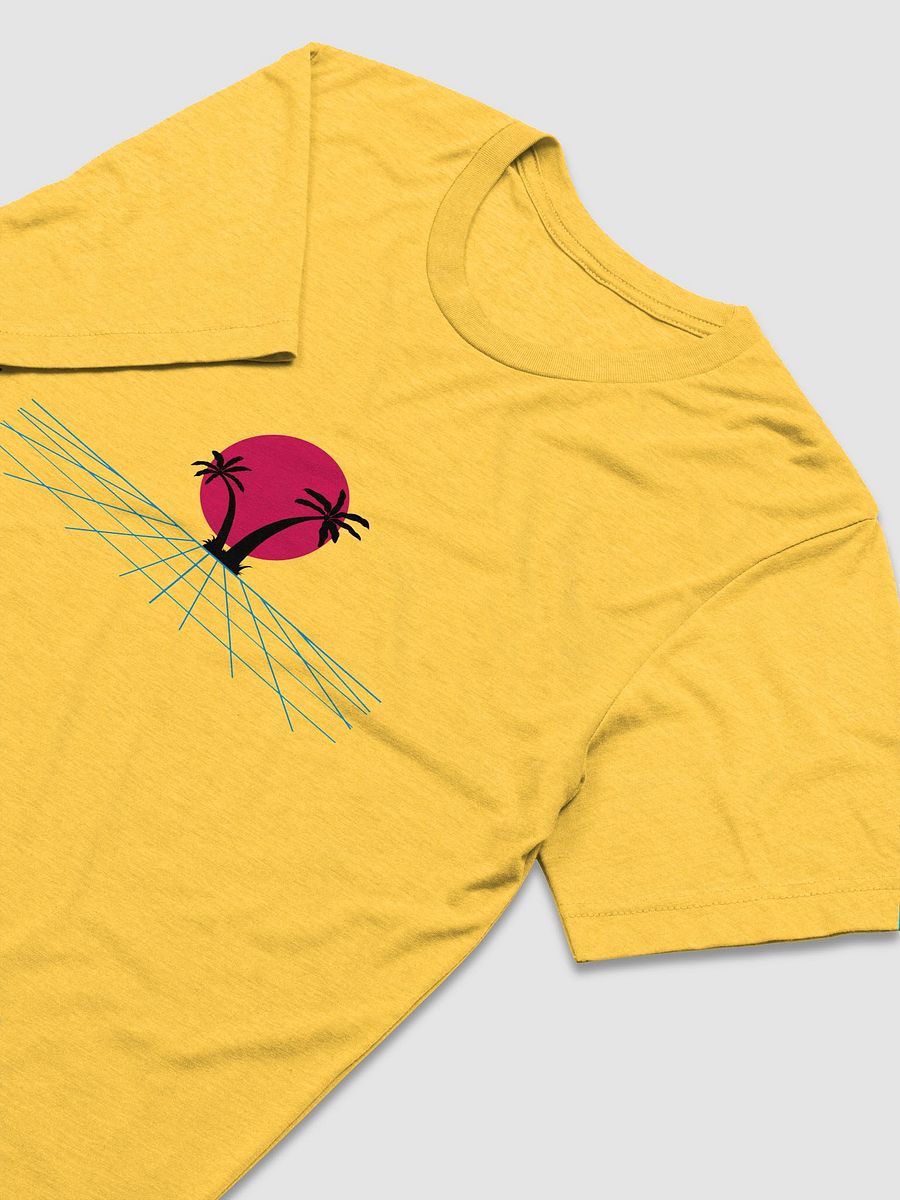 Retro Sunset Grid Tri-Blend Tee product image (3)