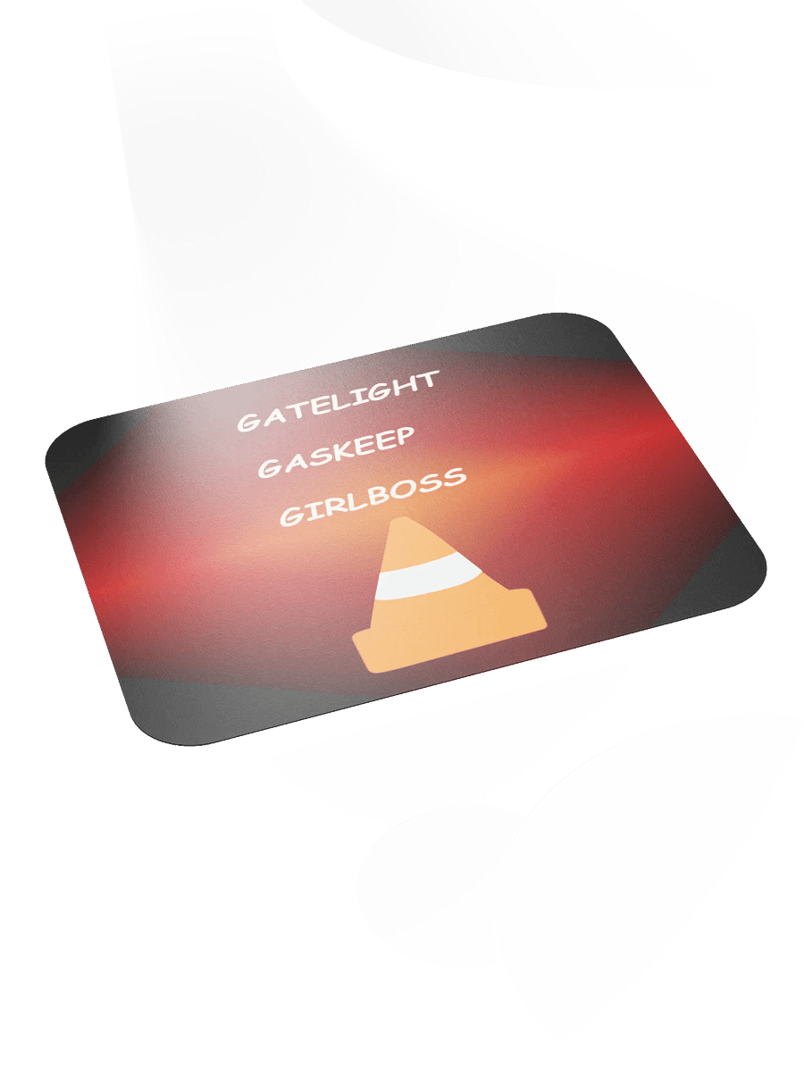 Gatelight, Gaskeep, Girlboss Mouse Pad product image (4)
