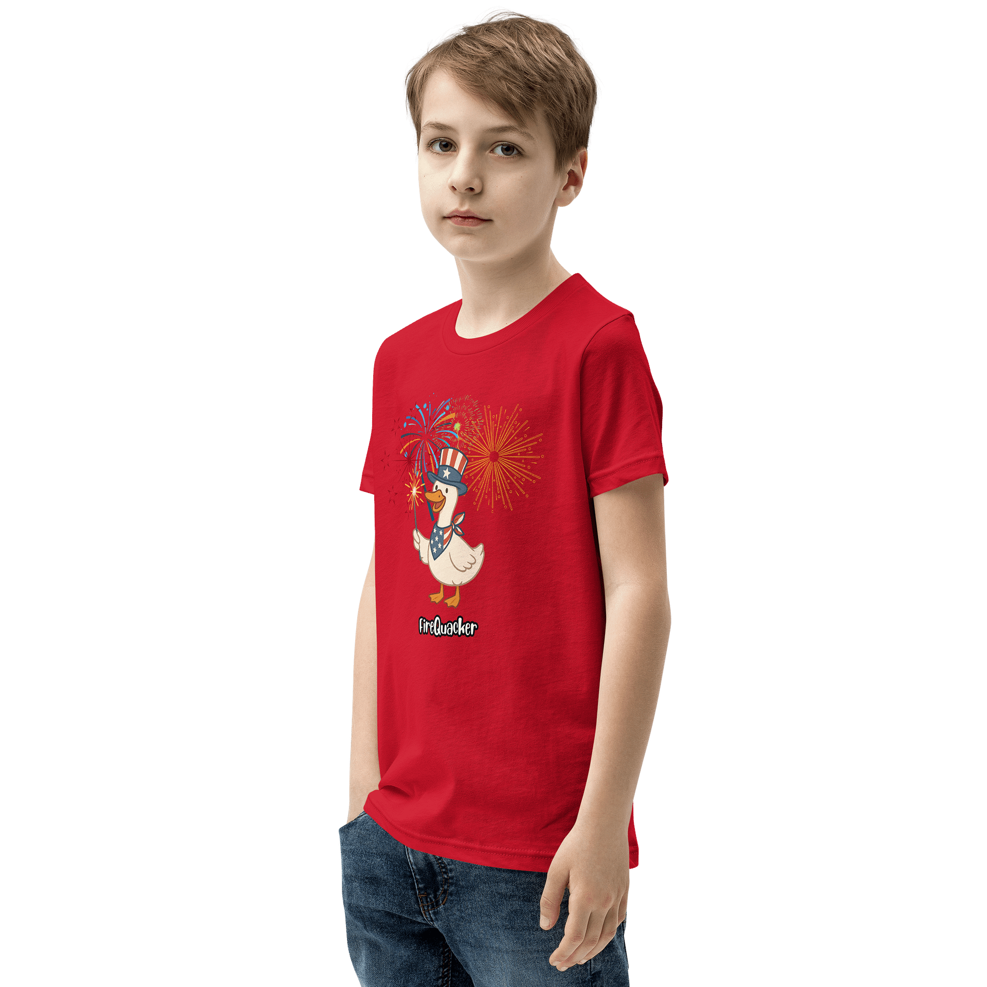 Fire Quacker Youth T-Shirt product image (5)
