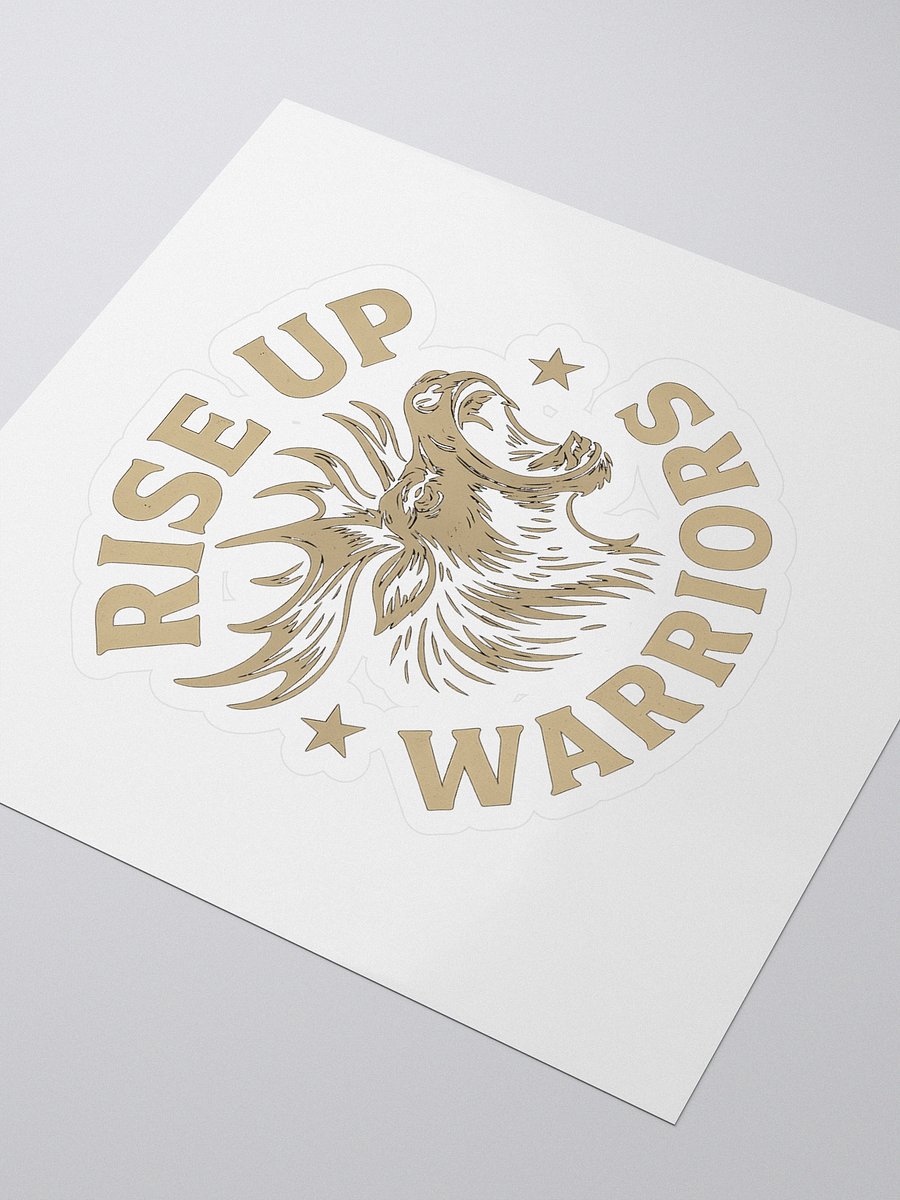 Rise Up Warriors - Sticker product image (3)