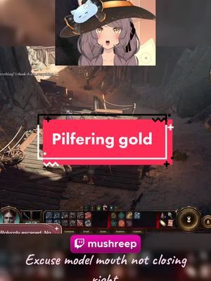 When you pilfer some gold out of curiosity from a friend @boblin. #vtuberclips #vtuberuprising #fyp #envtuber #streamer #havingfun #growingstreamer 