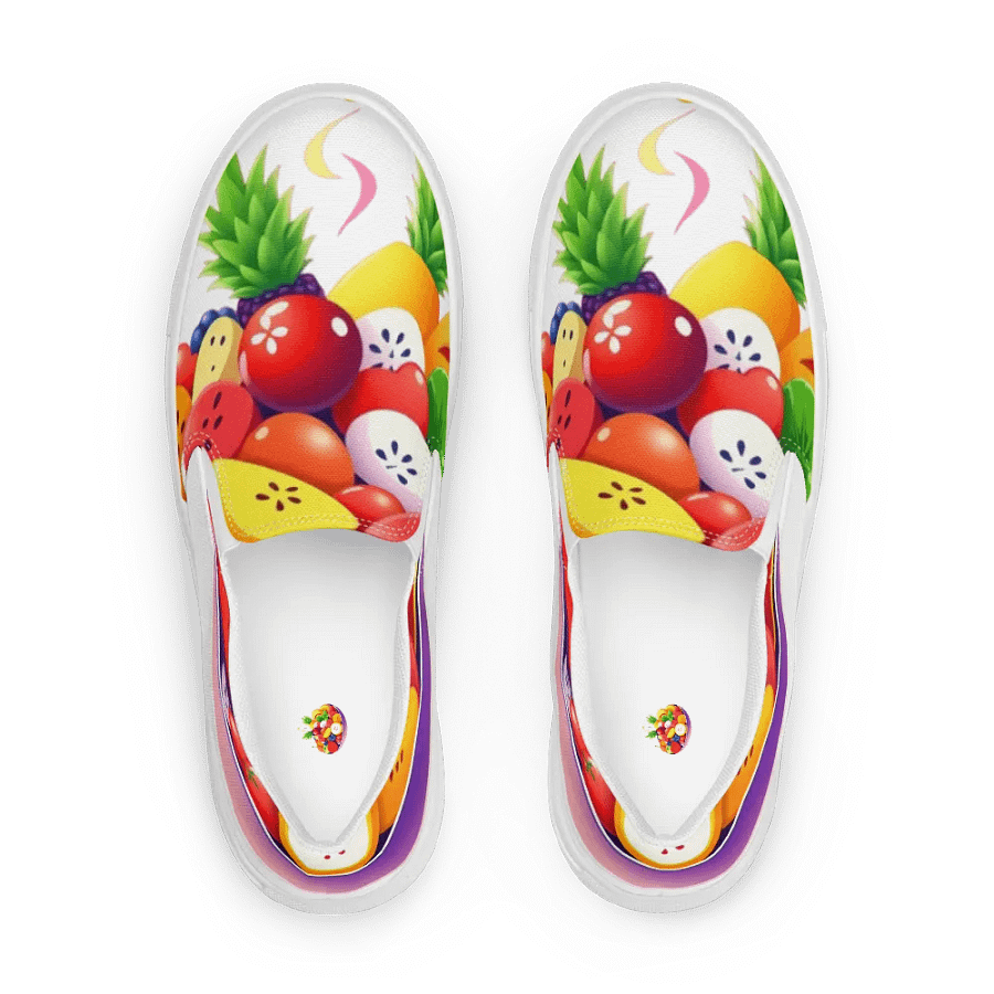 Fruit Frenzy Slip-On Canvas Shoes product image (2)