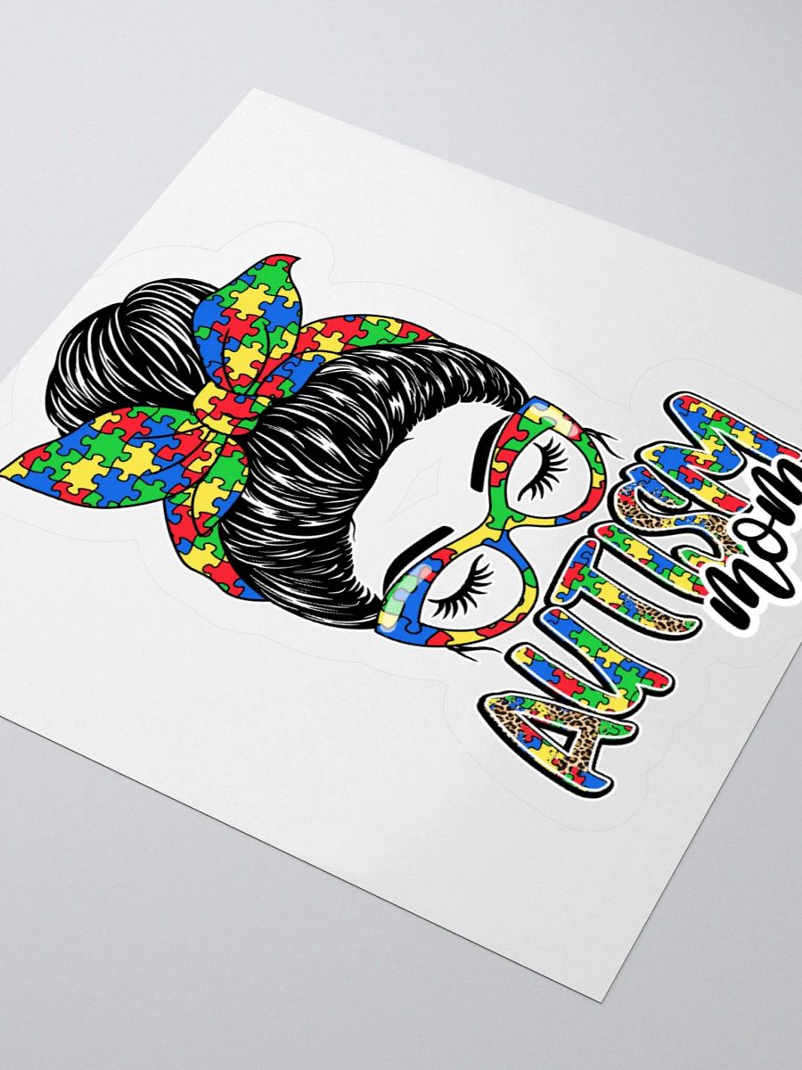Autism mom2 Sticker product image (3)