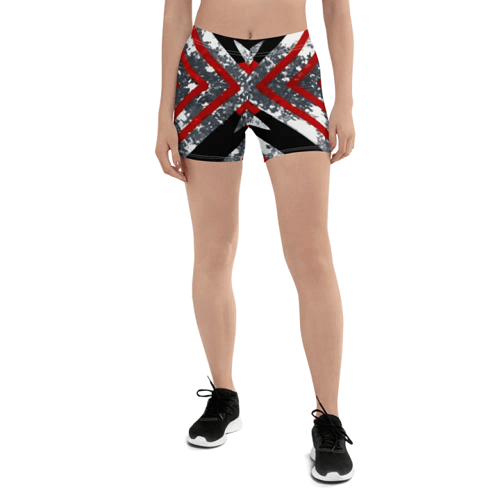 Black/Red Stars & Stripes Shorts product image (1)