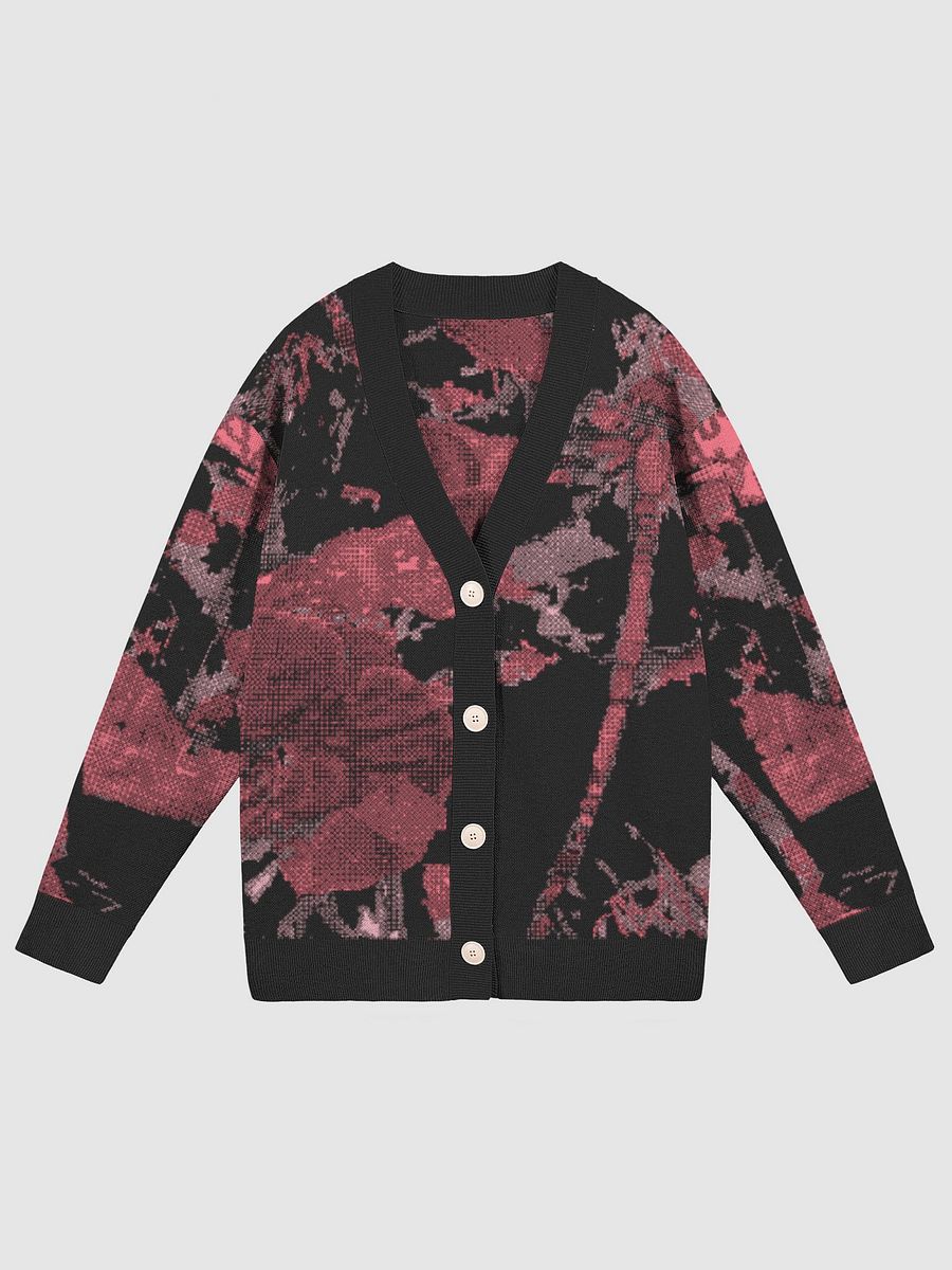 Miniaday Designs Orchid Kaleidoscope Knited Sweater Without Pocket product image (3)