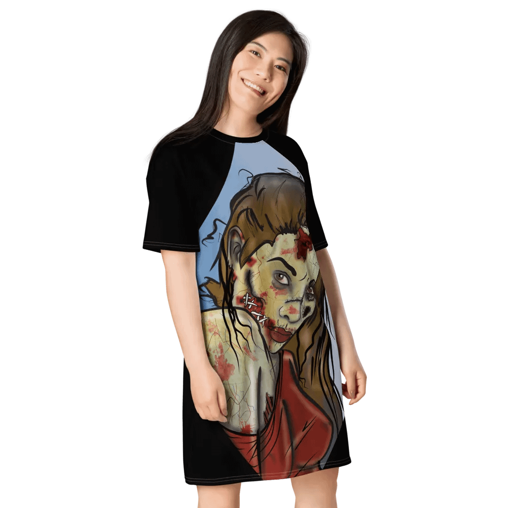 Decay & Disarray All-Over T-Shirt Dress product image (4)
