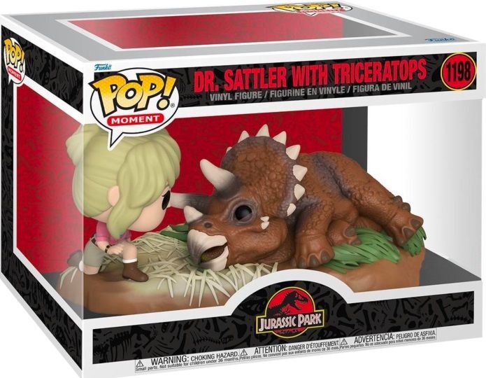 Funko POP! Moment - Jurassic Park - Dr. Sattler with Triceratops (Special Edition) product image (2)