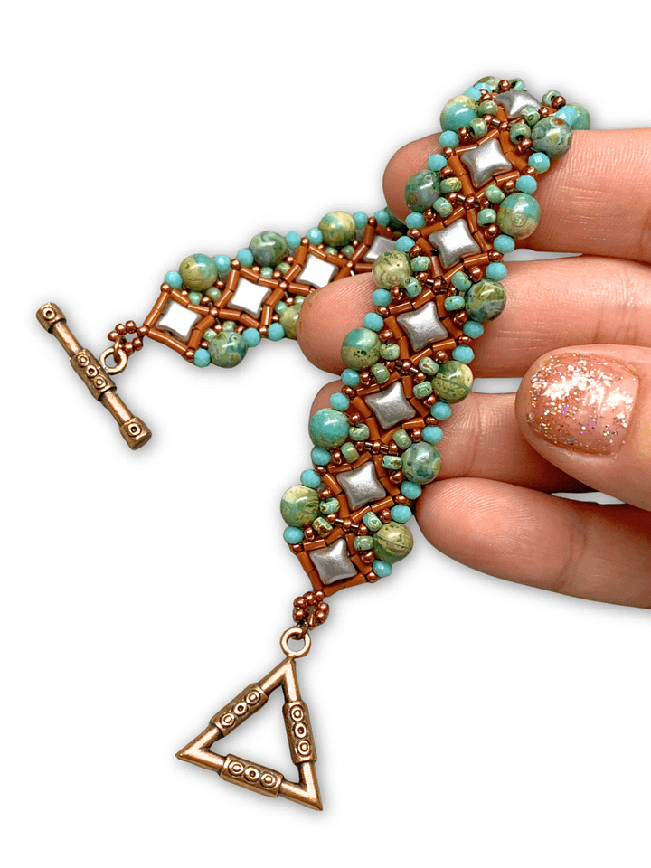 Treasures of Time Bracelet - Turquoise product image (2)