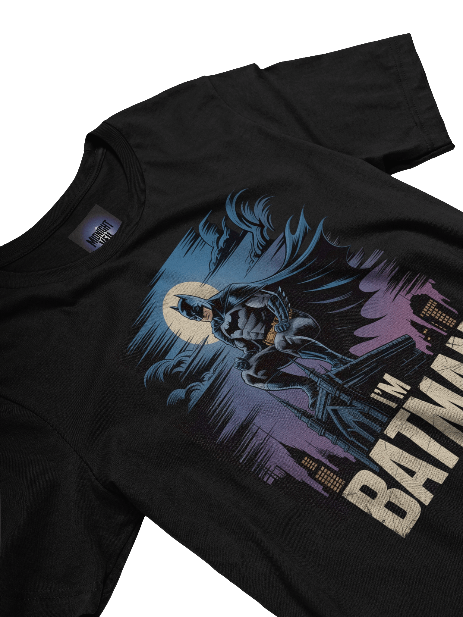 Midnight Sentinel: I'm Batman Perched Guardian T-Shirt product image (5)