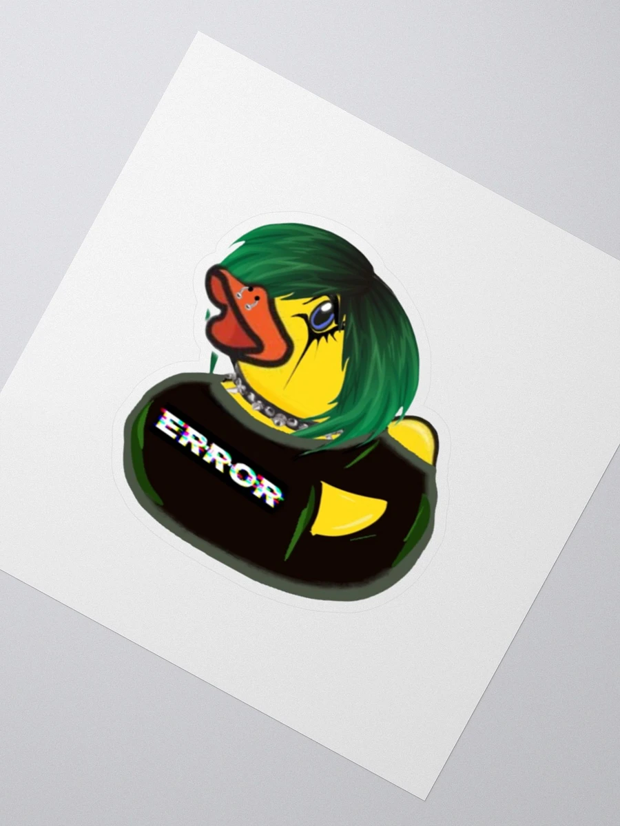 Goth Duck Kiss Cut Stickers product image (2)