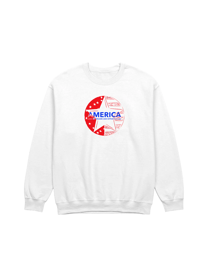 America Star Crewneck Sweatshirt product image (7)
