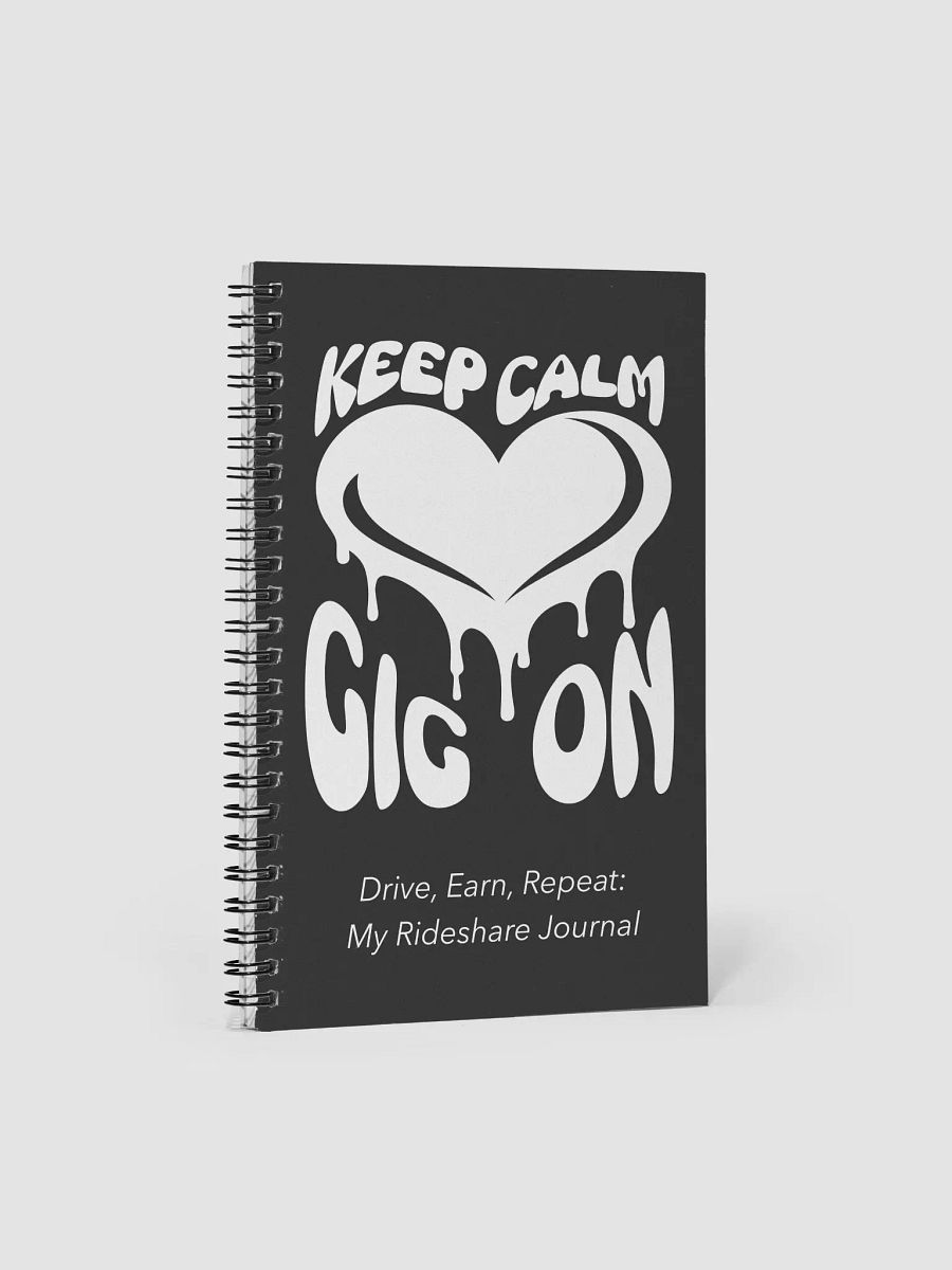 Keep Calm, Gig On Spiral Notebook Journal product image (4)