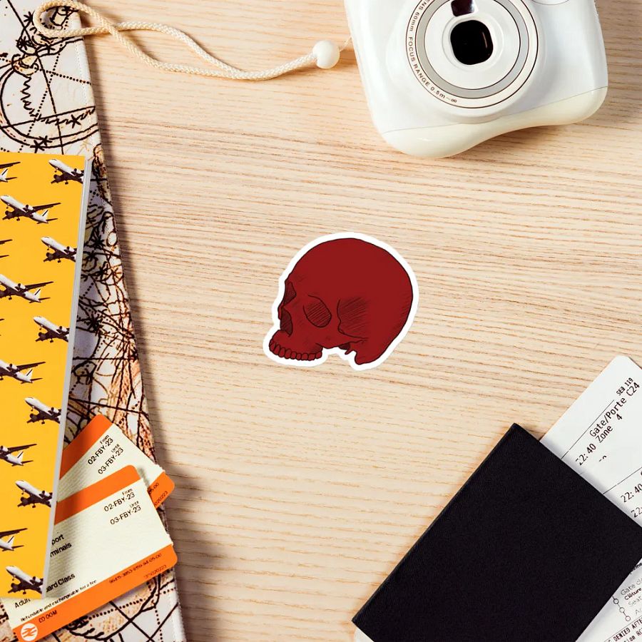 Halfskull magnet product image (9)