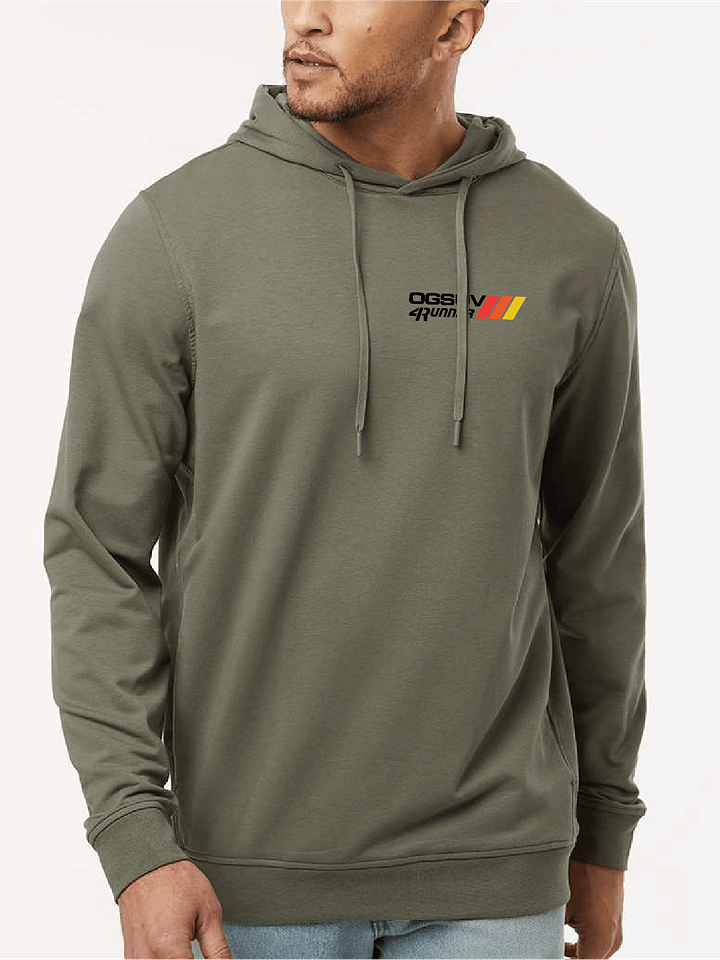 SidexSide Unisex Premium Hoodie - Olive/Black product image (2)