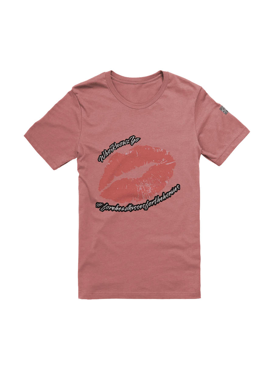#foreheadkissesforthehomies unisex tee (pink) (S-5XL) product image (1)