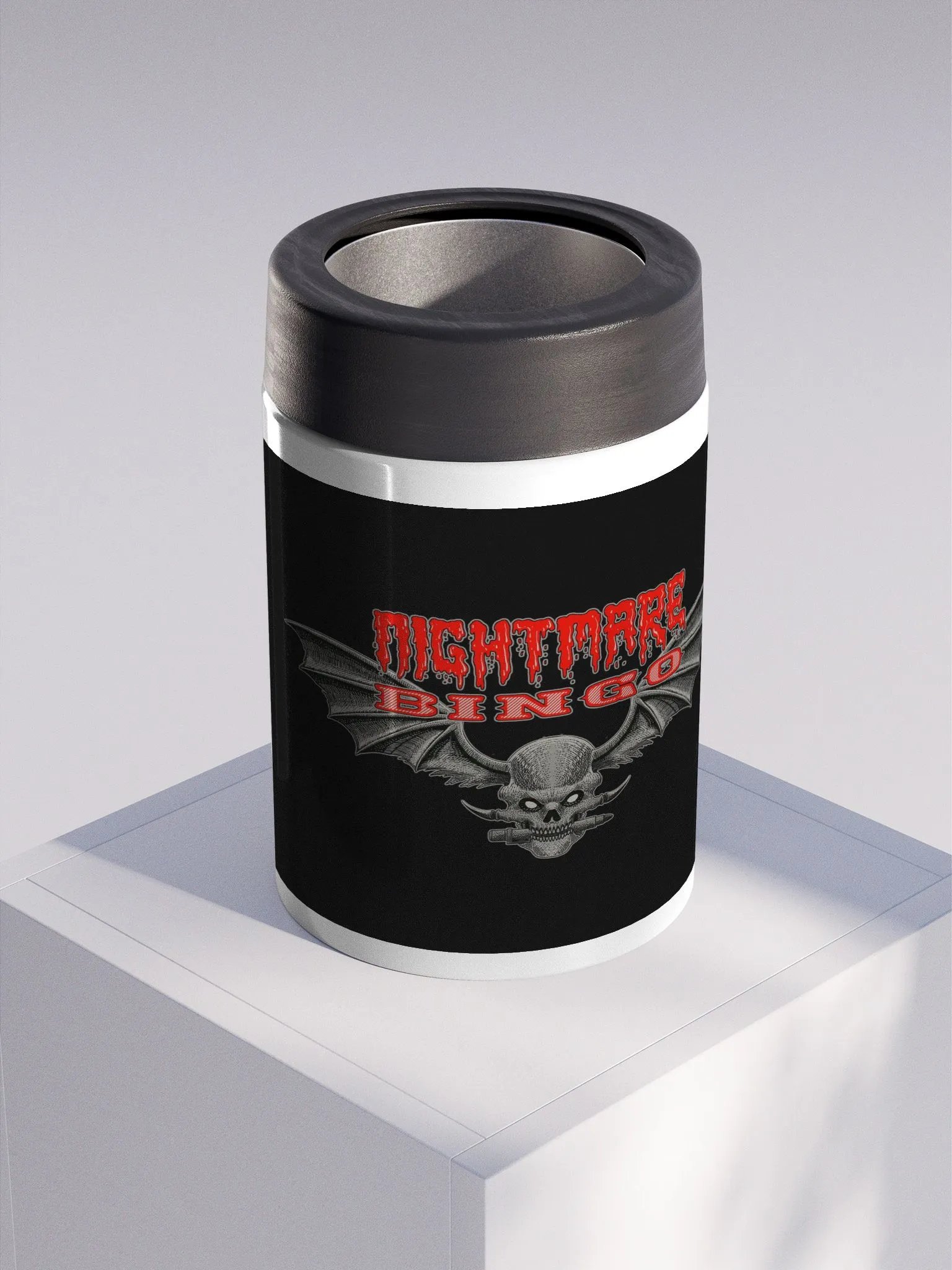 Nightmare Bingo Stainless Steel Koozie product image (3)