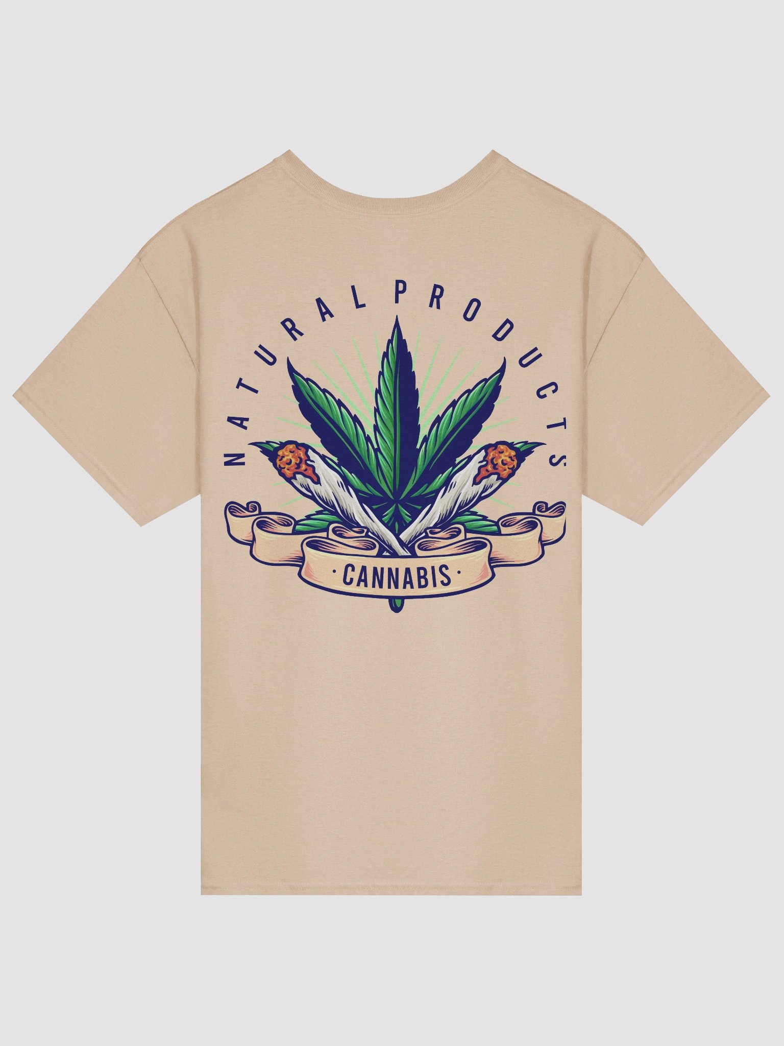 Natural Leaf Cannabis T-Shirt product image (13)