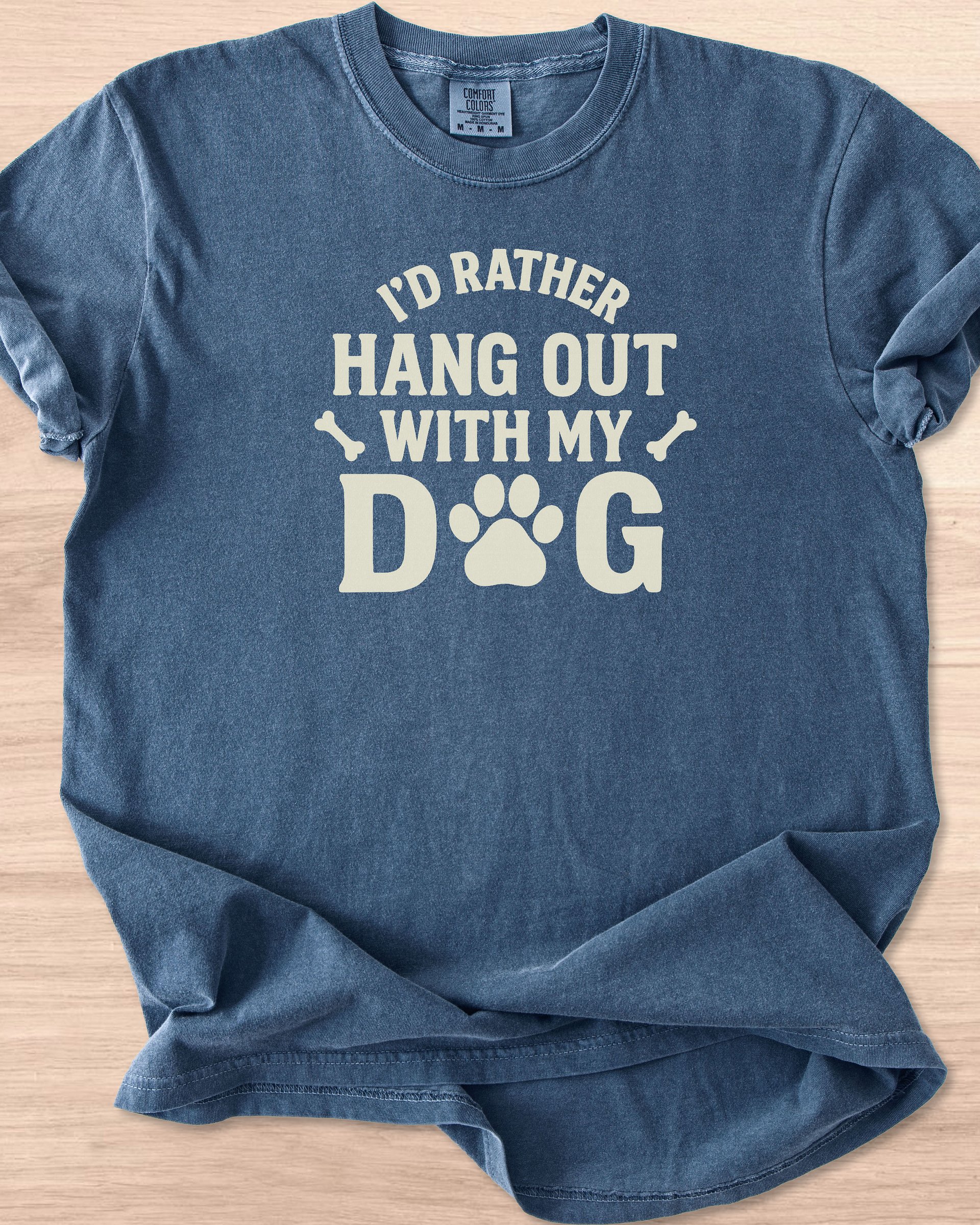 I'd Rather Hang Out With My Dog Tee product image (35)