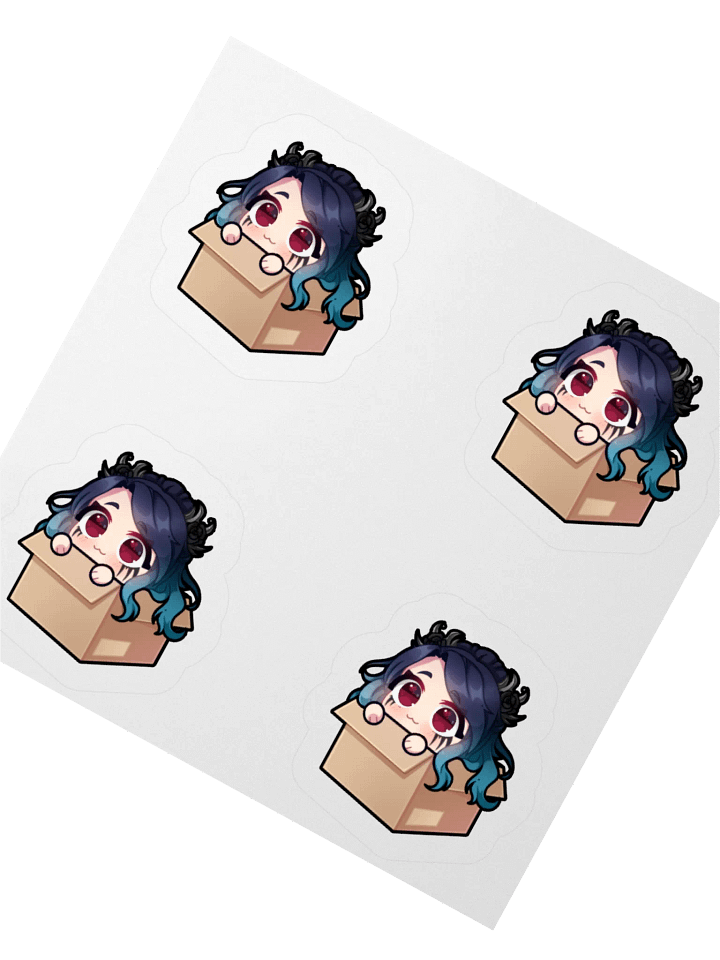 Lily Cyren "In a Box" Kiss-Cut Sticker (x4) product image (6)