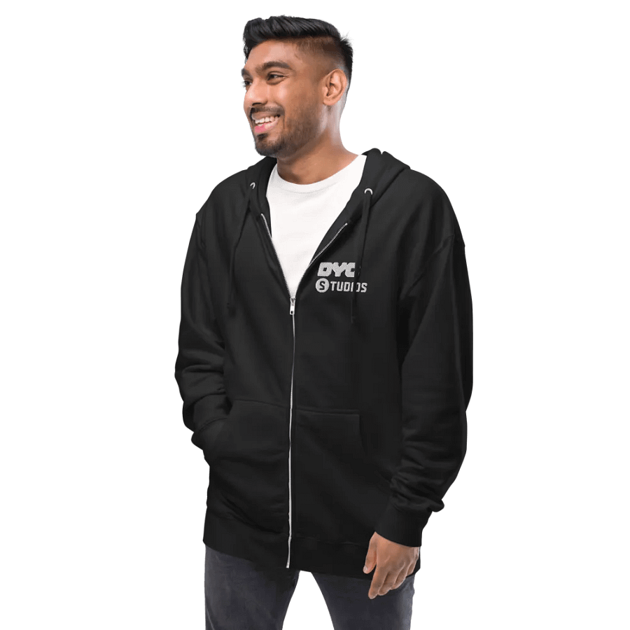 BBC Studios Logo Fleece Zip-Up Hoodie product image (9)