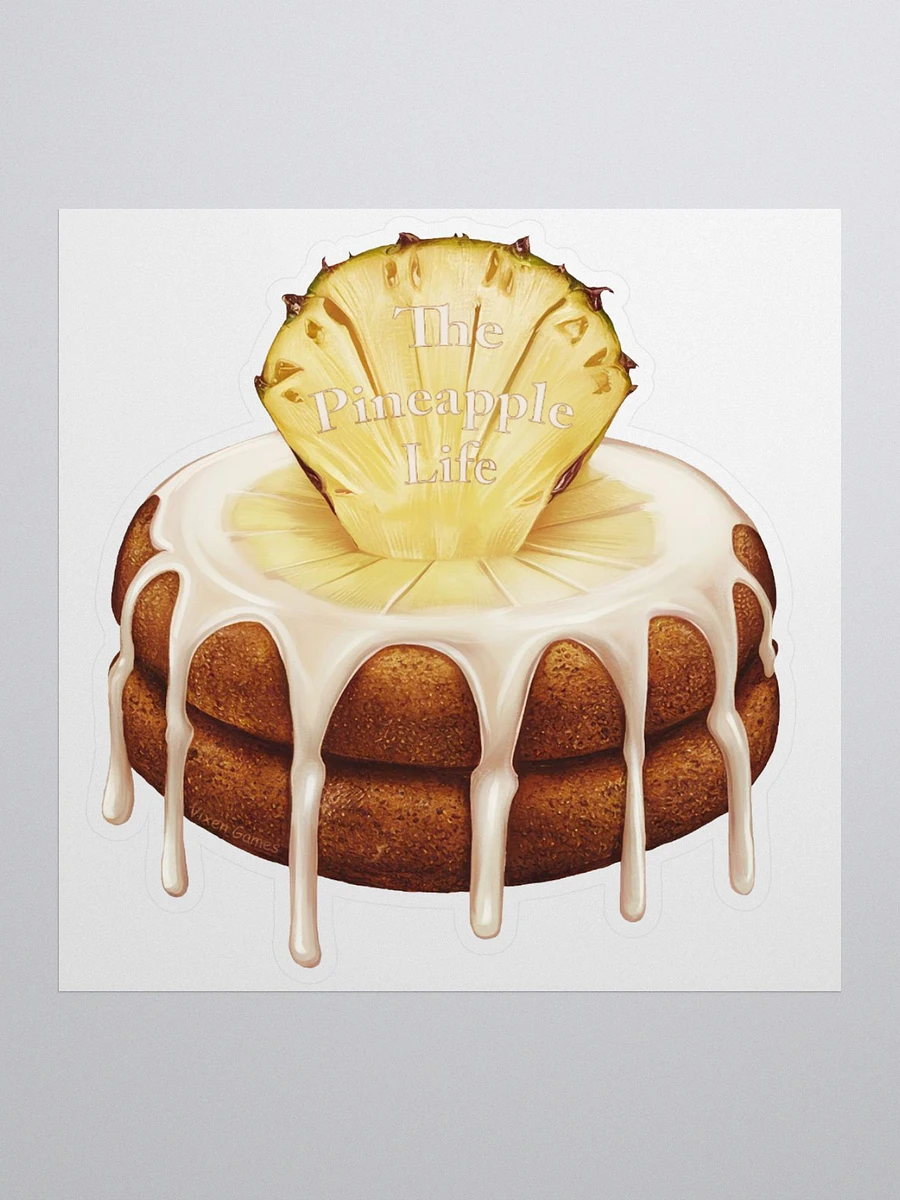 The Pineapple Life Messy Dessert Vinyl Sticker product image (3)