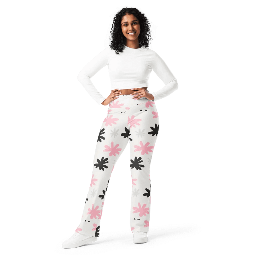 Flower pattern Flare Pants product image (7)