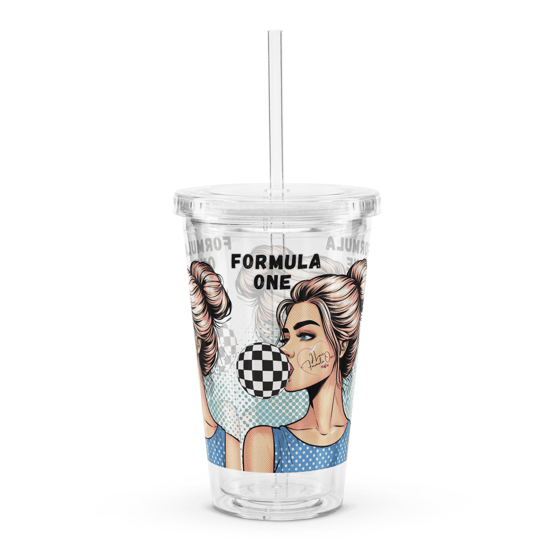 Checkered Chic Double Wall Tumbler product image (5)