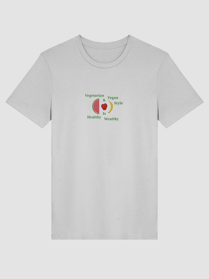Healthy Wealthy Vegan Organic Tee product image (1)