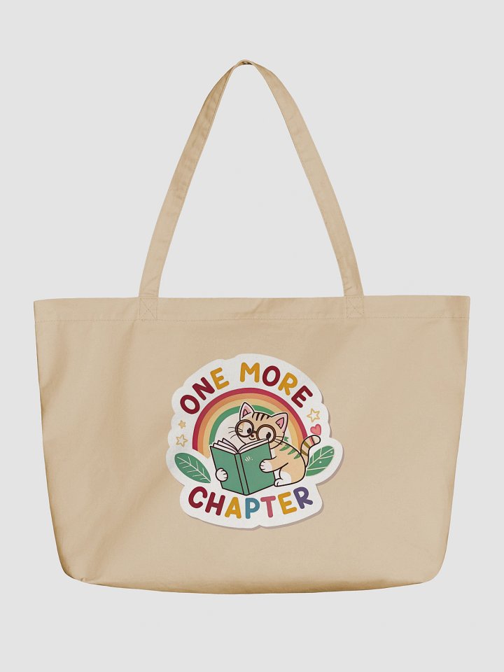 Groovy Cat Reader Tote product image (1)
