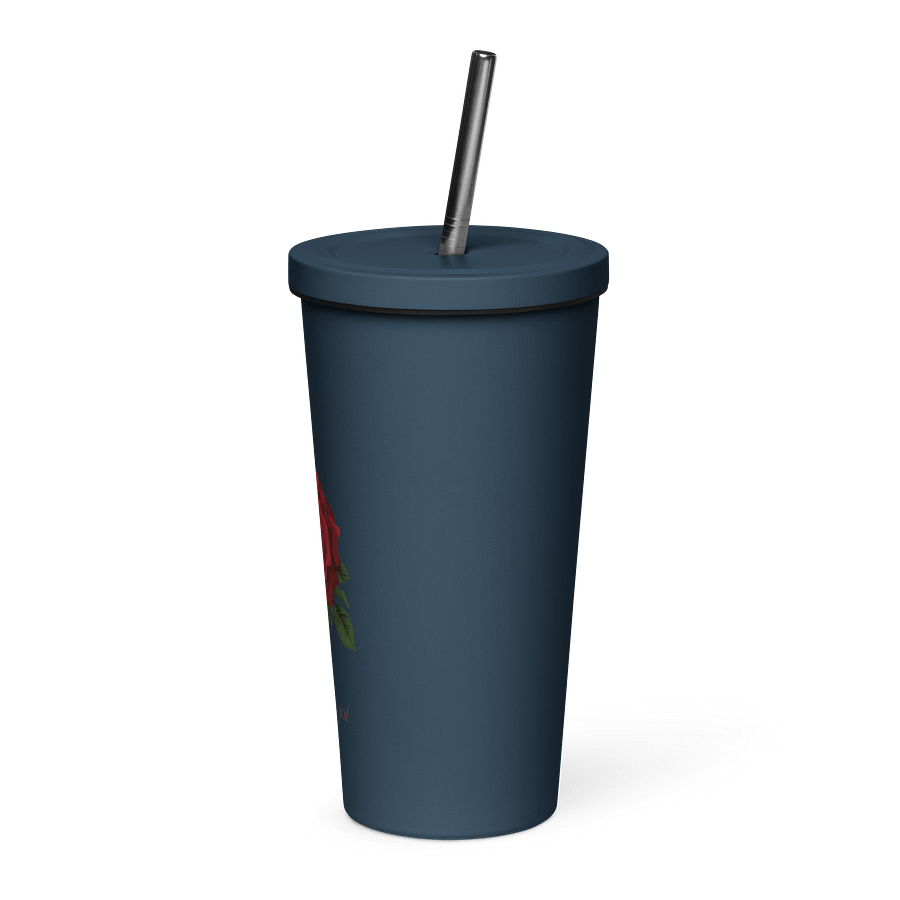 Pretty Flower Girl Insulated Tumbler product image (7)