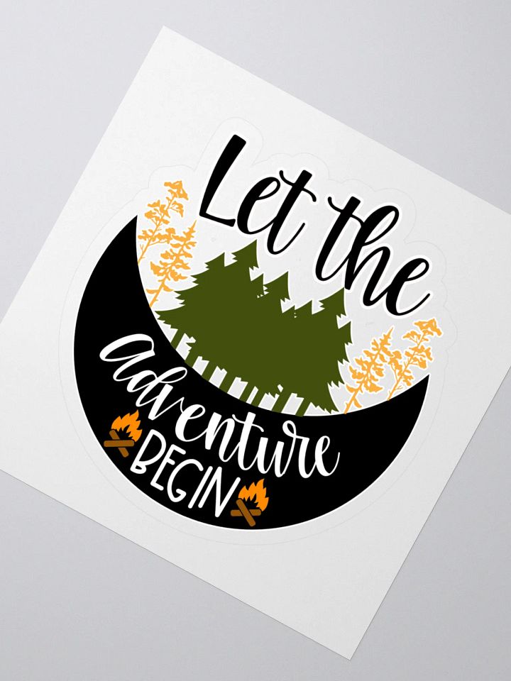 Let the Adventure Begin Sticker Set product image (2)