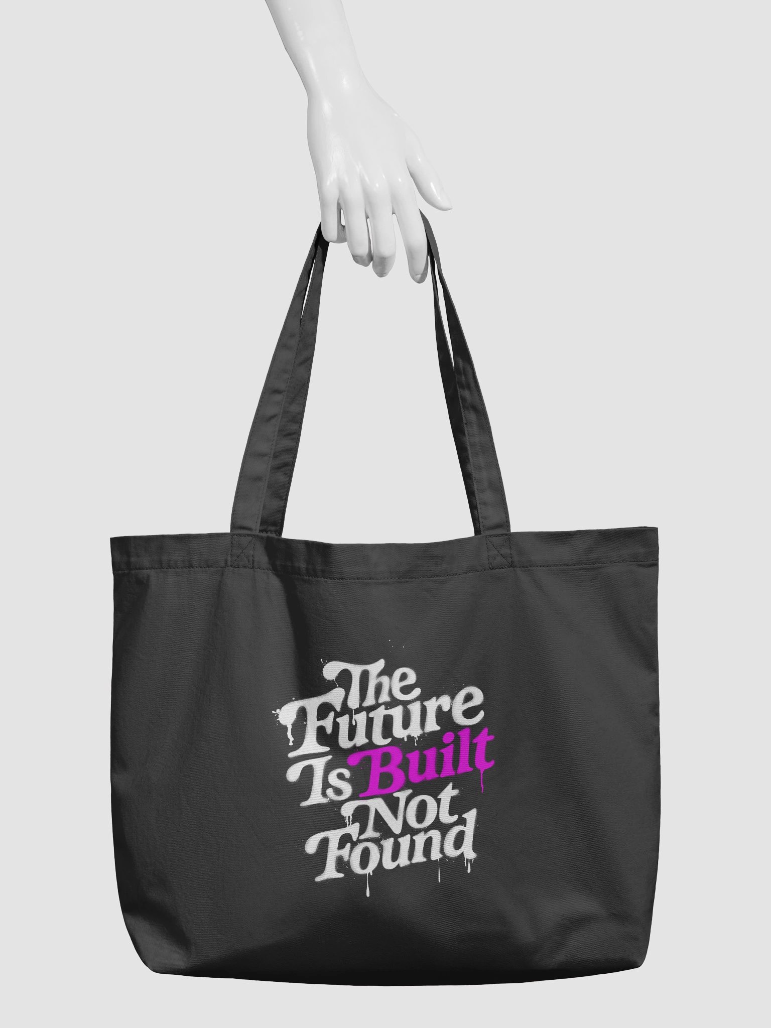 100% Certified Organic Cotton Eco Tote: TFIBNF (Rebel) product image (3)
