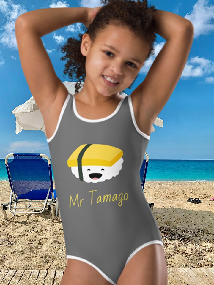 Mr Tamago sushi kids swimsuit product image (1)