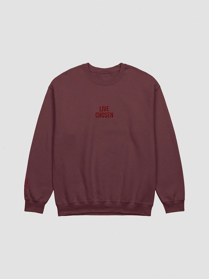 Live Chosen Sweatshirt, Maroon product image (1)