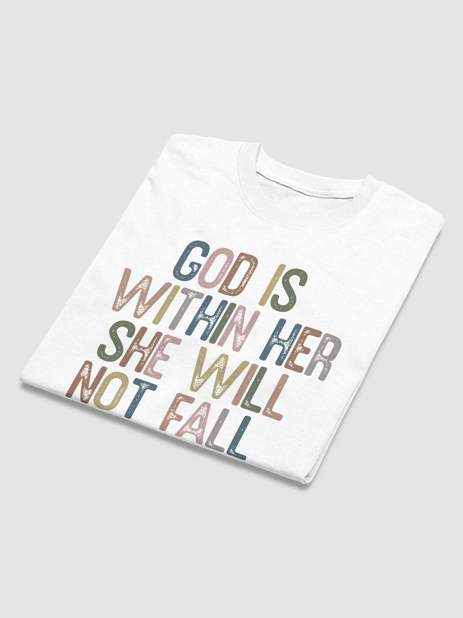 GOD IS WITH IN HER T-SHIRT product image (4)