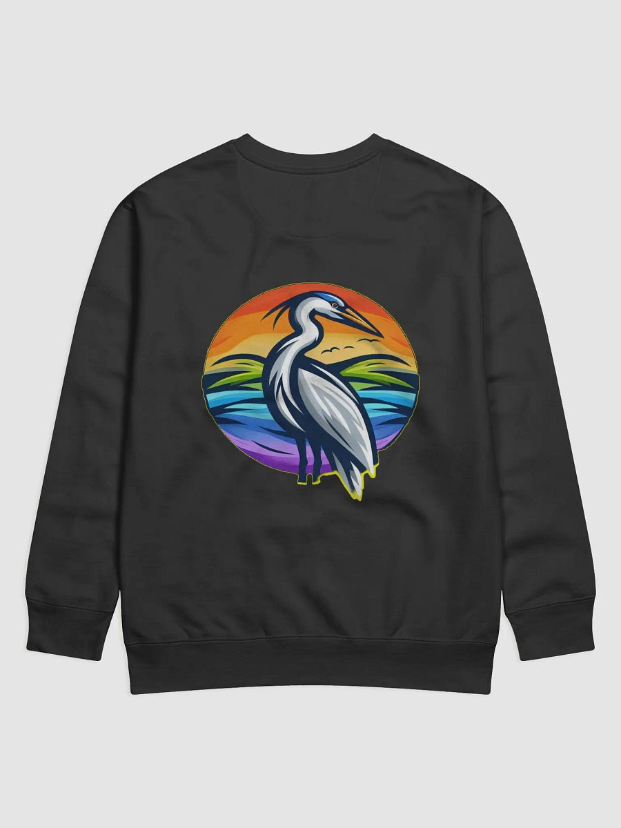 Sunset Heron Premium Sweatshirt product image (2)