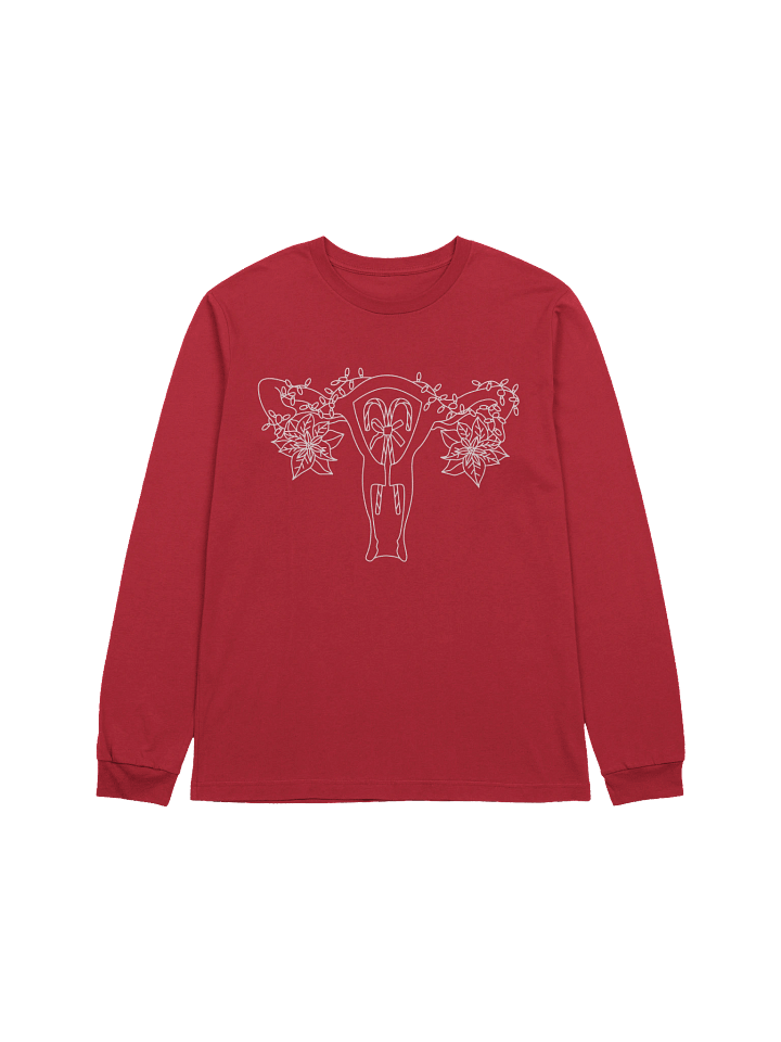 all hail the uterus (winter version long sleeved tee) product image (1)