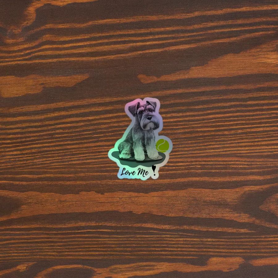 Schnauzer Sparkle Sticker Set product image (5)