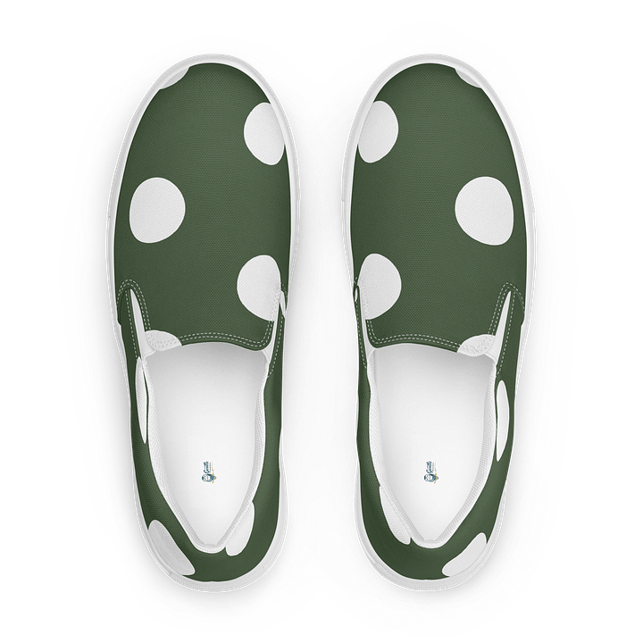 Poka Dot in TomThumb Green. product image (1)