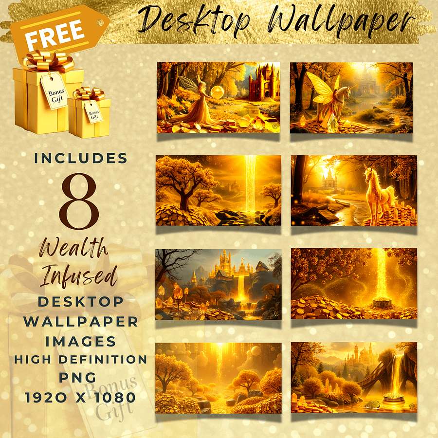 808 Hz BRILLIANCE Subliminal Wealth Activation Bundle product image (5)